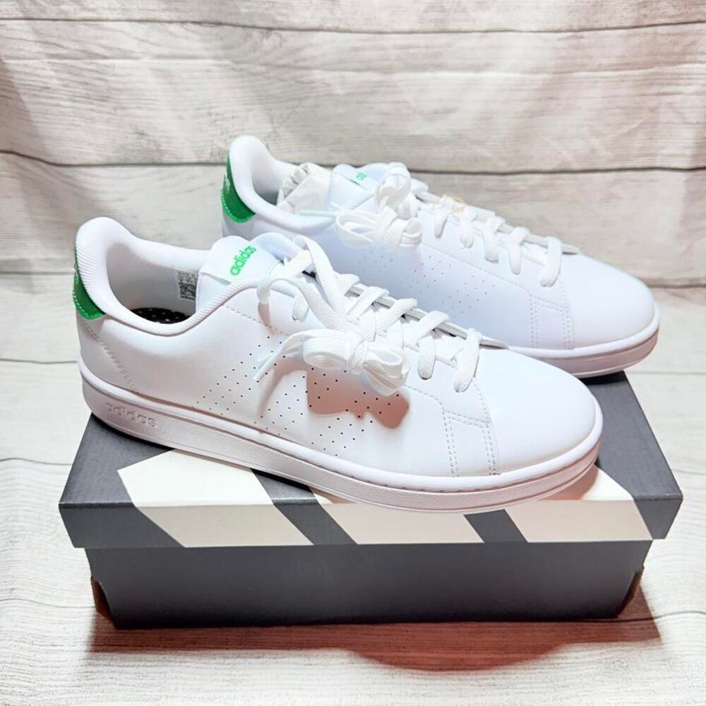 Adidas advantage cloud white sneakers US M8